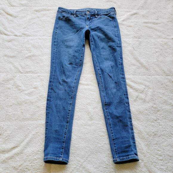 American Eagle Mid Rise Skinny Leg Jegging Jeans - Picture 2 of 5